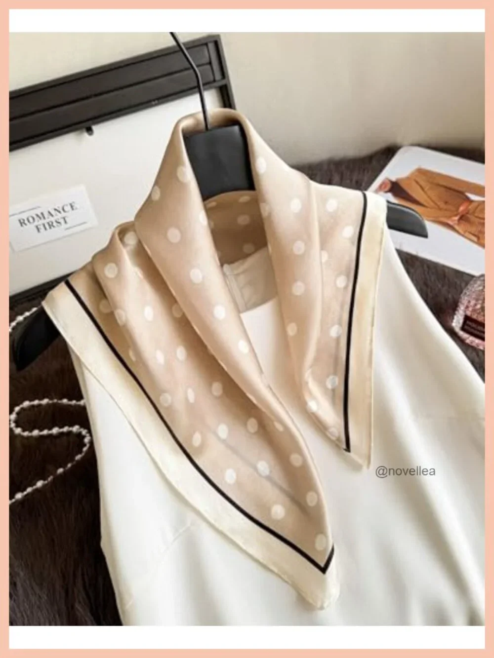 Lightweight 100% Mulberry Silk Square Scarf Hair Bandana Neckerchief